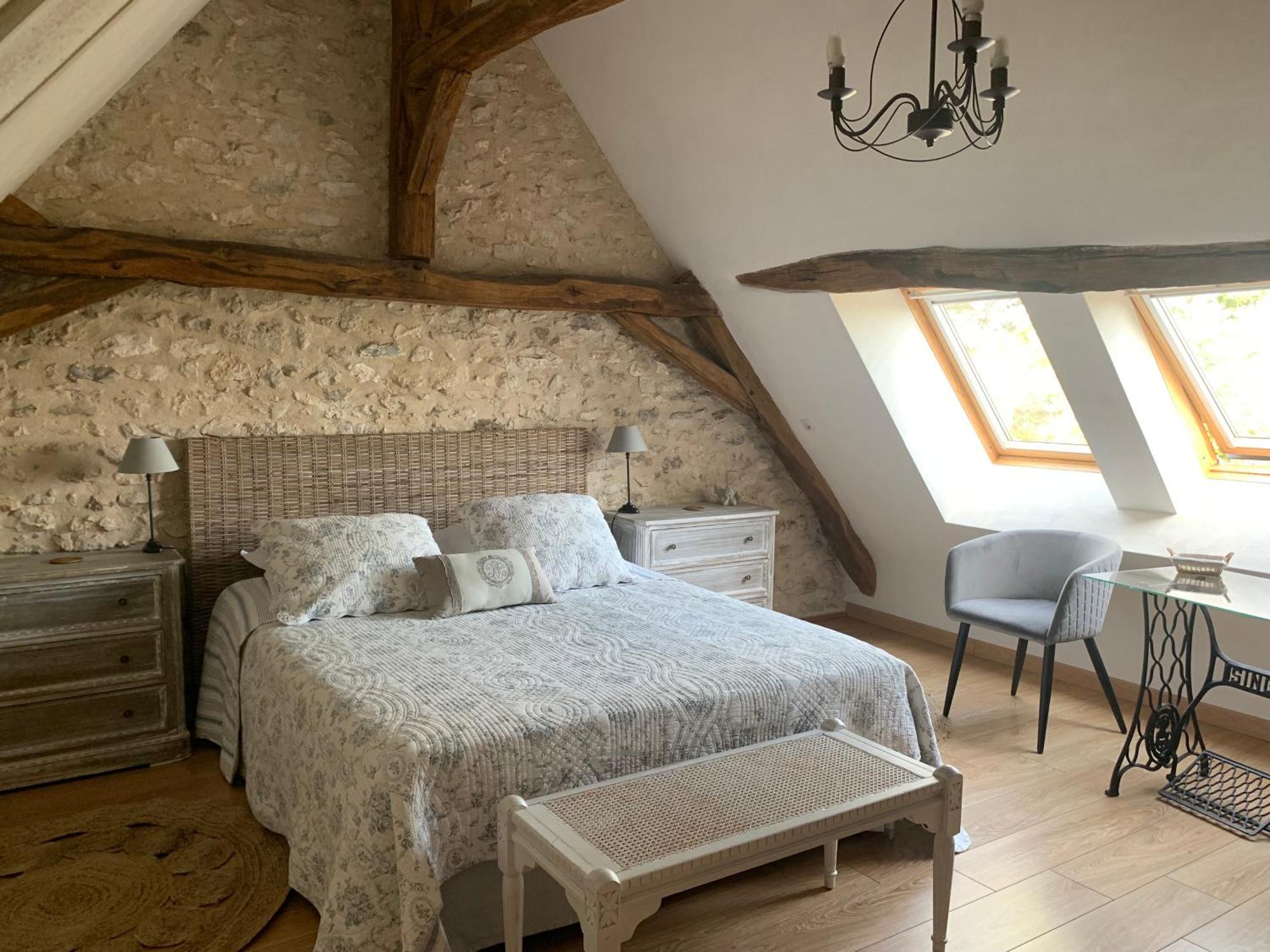 La Bihourderie Acomodação com café da manhã Azay-sur-Indre Exterior foto