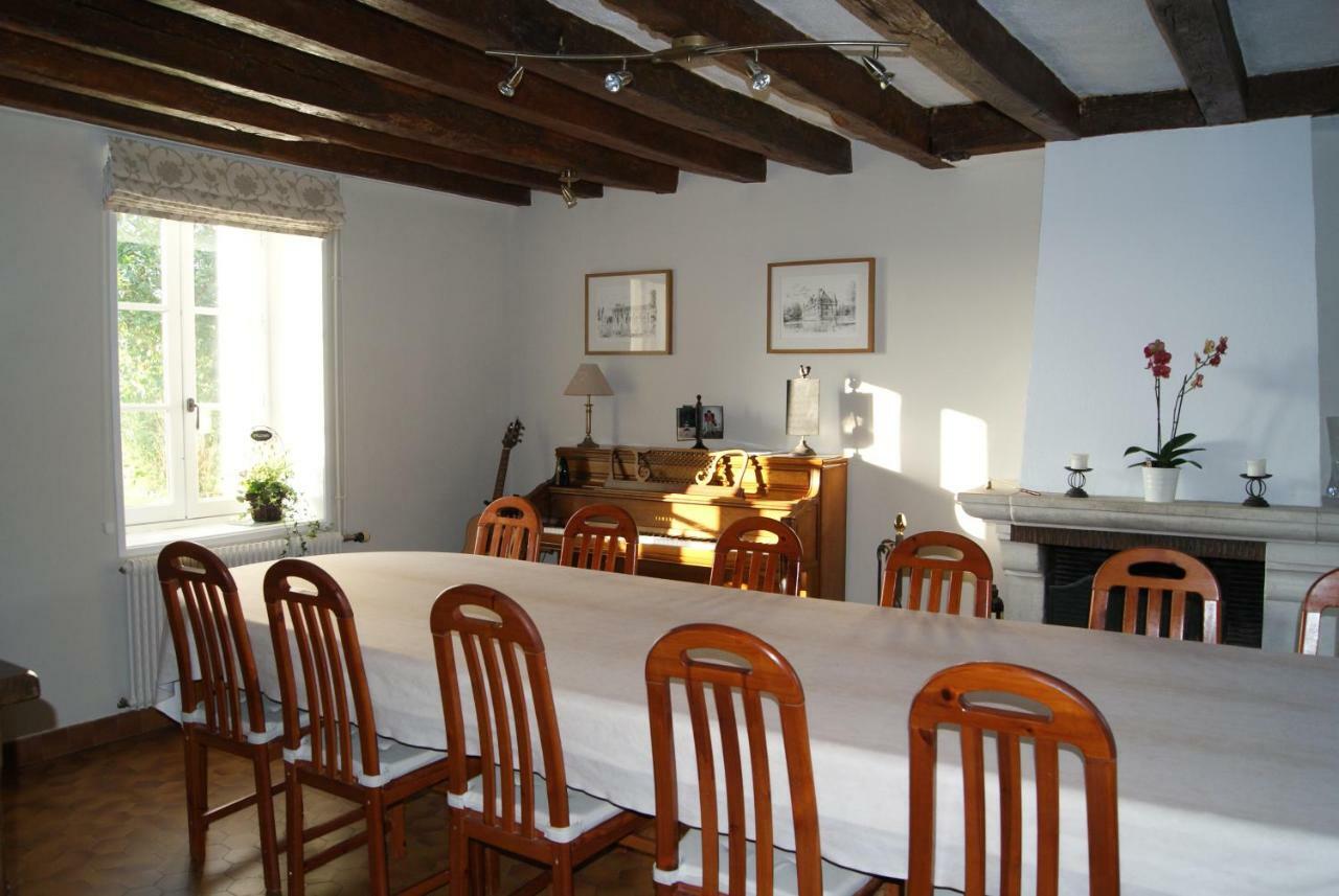 La Bihourderie Acomodação com café da manhã Azay-sur-Indre Exterior foto